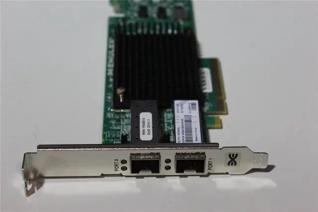 Alt view image 2 of 4 - Qnap SP-E10G-SFP+-DAC Dual-Port 10GbE Card for TS-x79, SFP+ DAC, Emulex OCe11102-NX (SP-E10G-SFP+-DAC)