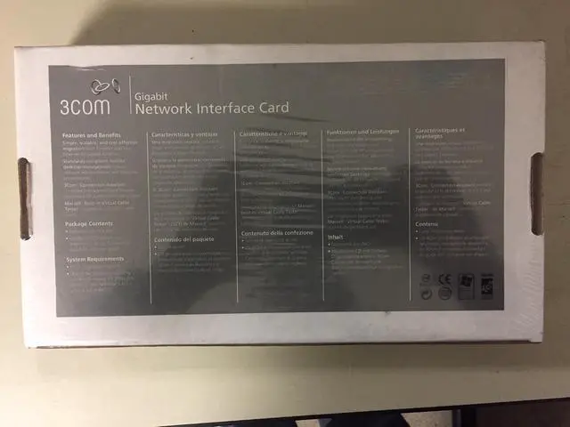 Alt view image 2 of 2 - 3C2000-T Gigabit Network Interface Card