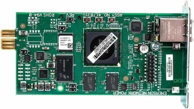 Alt view image 2 of 4 - Vertiv Liebert IntelliSlot Unity - SNMP - Network Card | Remote Monitoring Adapter (IS-UNITY-SNMP)