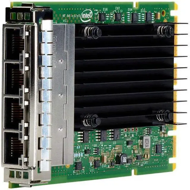 Main image of HPE Broadcom BCM5719 Ethernet 1Gb 4-Port Base-T OCP3 Adapter - PCI Express 2.0-1 Gbit/s Data Transfer Rate - Broadcom BCM5719-4 Port(s) - 4 - Twisted Pair - OCP3 Bracket Height - Plug-in Card