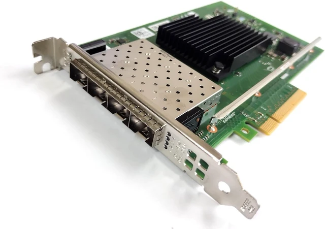 Alt view image 3 of 4 - Intel PC and Laptop Accessories Brand Ethernet Model Converged Network Adapter X710-DA4 - Network Adapter - PCIe3.0 x8-10Gigabit SFP+ x 4