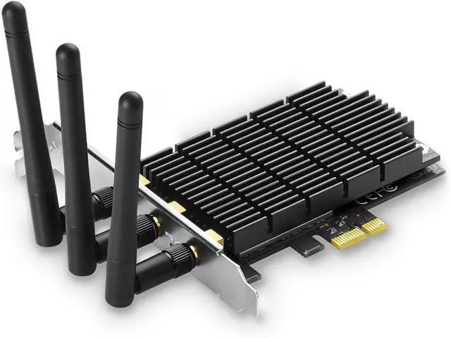 Alt view image 3 of 5 - TP-Link Archer T9E AC1900 Wireless WiFi PCIe Network Adapter Card for PC, with Beamforming and Heatsink Technology