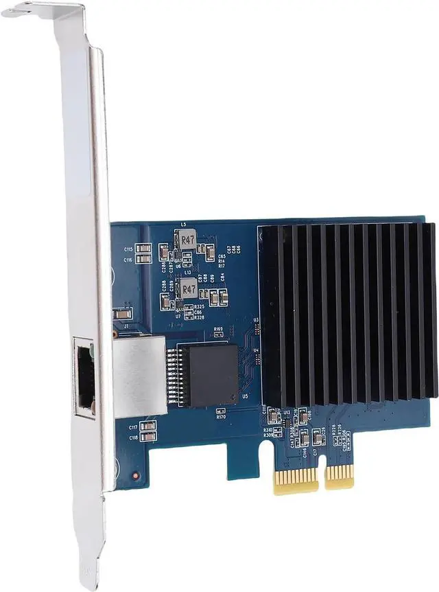 Alt view image 6 of 7 - Gugxiom 10GB PCIe Network Card TXA401, RJ45 Port PCIe to 10 Gigabit Ethernet Adapter, RTL8127 Chip, 802.1Q VLAN Tagging, for Wins, Linux