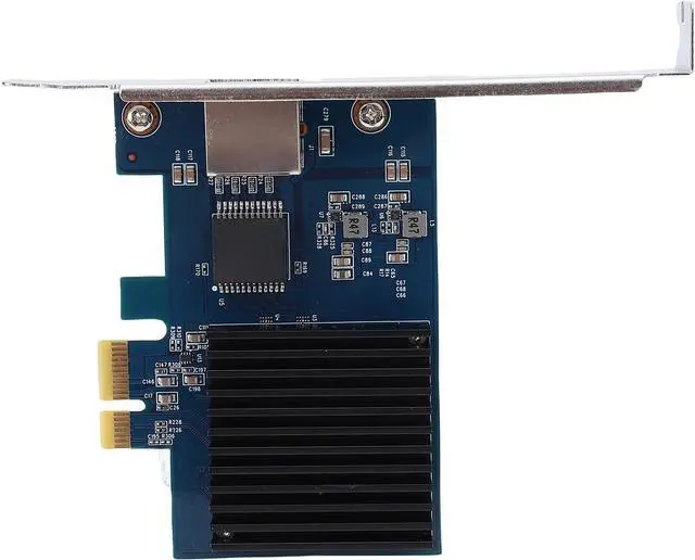 Alt view image 2 of 7 - Cosiki 10G PCIe Network Card RTL8127 Chipset with RJ45 Port, PCI Express Gen 4 X1 to 10 Gigabit Ethernet Adapter, Multi Speed LAN Card 10G/5G/2.5G/1G for Servers Desktops