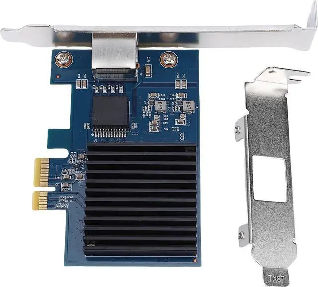 Alt view image 7 of 7 - Gugxiom 10GB PCIe Network Card TXA401, RJ45 Port PCIe to 10 Gigabit Ethernet Adapter, RTL8127 Chip, 802.1Q VLAN Tagging, for Wins, Linux