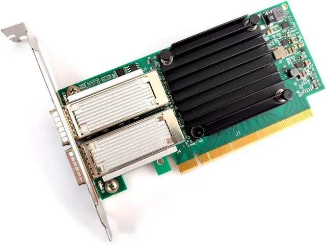 Alt view image 3 of 5 - Mellanox MCX456A-ECAT Connectx-4 Vpi Network Adapter PCI Express 3.0 X16 100 Gigabit Ethernet