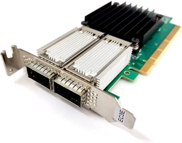 Alt view image 4 of 5 - Mellanox MCX456A-ECAT Connectx-4 Vpi Network Adapter PCI Express 3.0 X16 100 Gigabit Ethernet