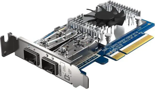 Alt view image 3 of 7 - QXG-25G2SF-CX6 Two Port 25GbE Network Card with SR-IOV and RoCE for Improved Network and VMware Virtualization Environments