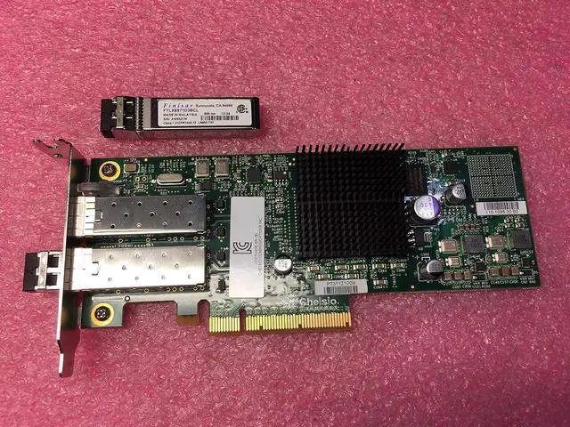 Alt view image 5 of 5 - CC2-N320E-SR Dual Port 10Gb PCIe x8 Ethernet Half Height Card