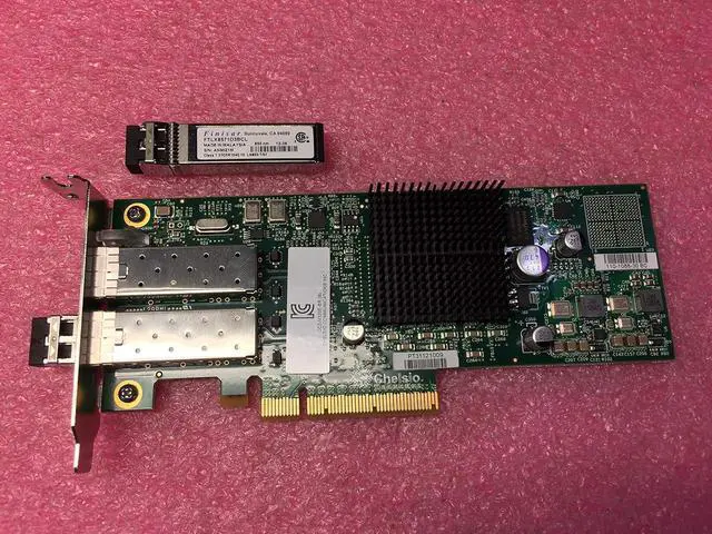 Alt view image 4 of 5 - CC2-N320E-SR Dual Port 10Gb PCIe x8 Ethernet Half Height Card