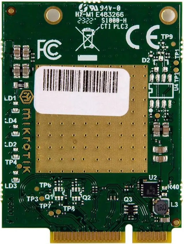 Alt view image 4 of 4 - Mikrotik R11eL-FG621-EA miniPCIe CAT6 LTE Card