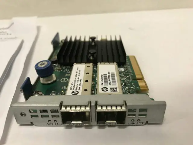 Alt view image 3 of 3 - HPE 779799-B21 546Flr-SFP+ Network Adapter PCI Express 3.0 X8 10 Gigabit Ethernet for ProLiant DL120 Gen9