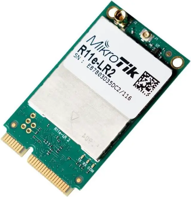 Main image of Mikrotik R11e-LR2 miniPCI-e Card for 2.4Ghz Frequency