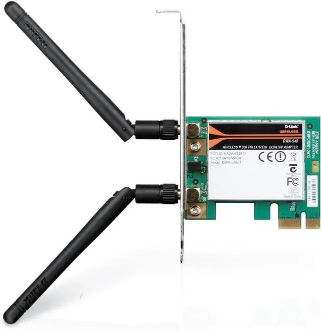 Main image of D-Link Wireless N300 PCI Express Desktop Adapter (DWA-548)