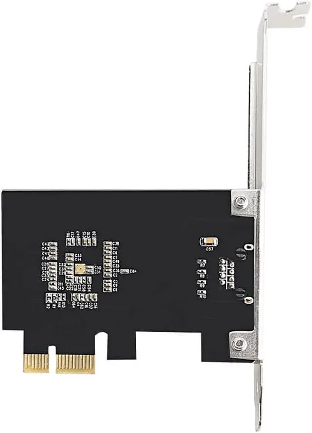Alt view image 2 of 5 - PCIE Card 2500Mbps Gigabit Network Card 10/100/1000Mbps RTL8125 RJ45 Wired Network Card PCI-E 2.5G Network Adapter LAN Card