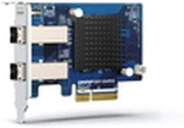 Alt view image 2 of 2 - QNAP Systems - QXP-3X4PES - QNAP 2-Port PCIe Gen3 x4 Expansion Card - PCI Express 3.0 x4-32 Gbit/s - Plug-in Card
