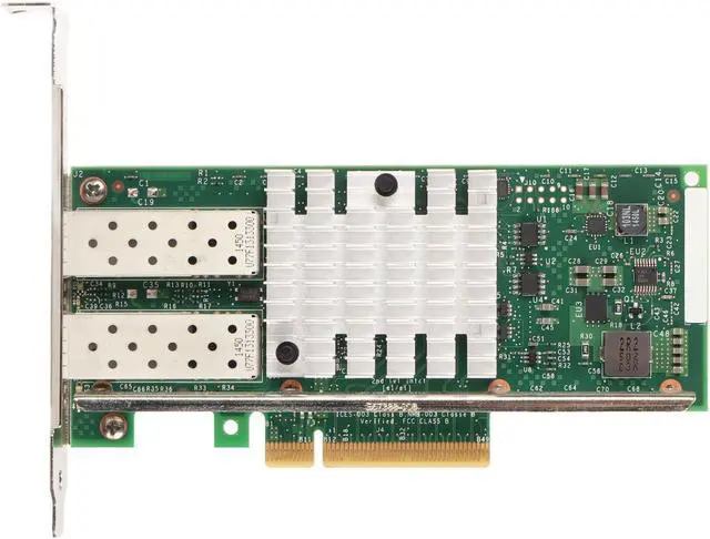 Alt view image 5 of 7 - Server Adapter, Plug and Play 10Gbps PCIe Network Adapter High Speed Low Latency PCle V2.0