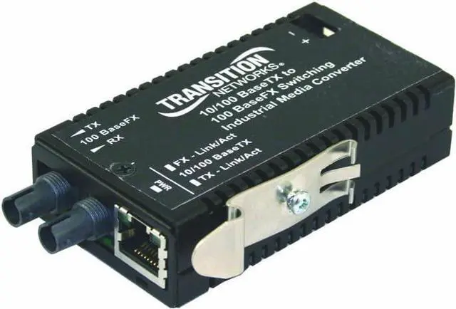 Main image of TRANSITION NETWORKS Hi Temp Mini 10/100BTX to 100B-FX 1310NM Mm Sc