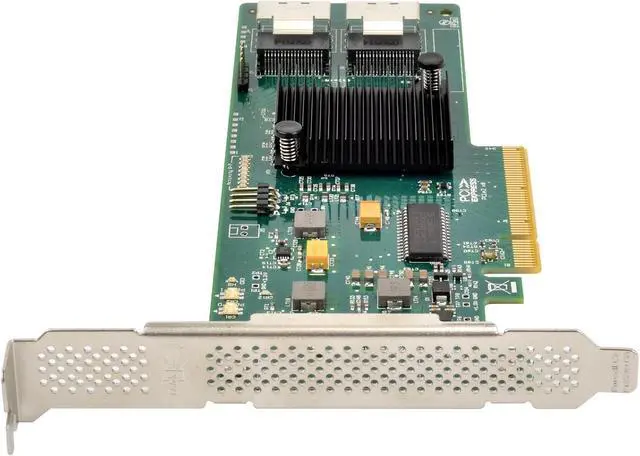 Alt view image 4 of 7 - Silverstone Tek Server-Grade HBA 9211-8i Expansion Card with Dual SFF8087 Connectors ECS02