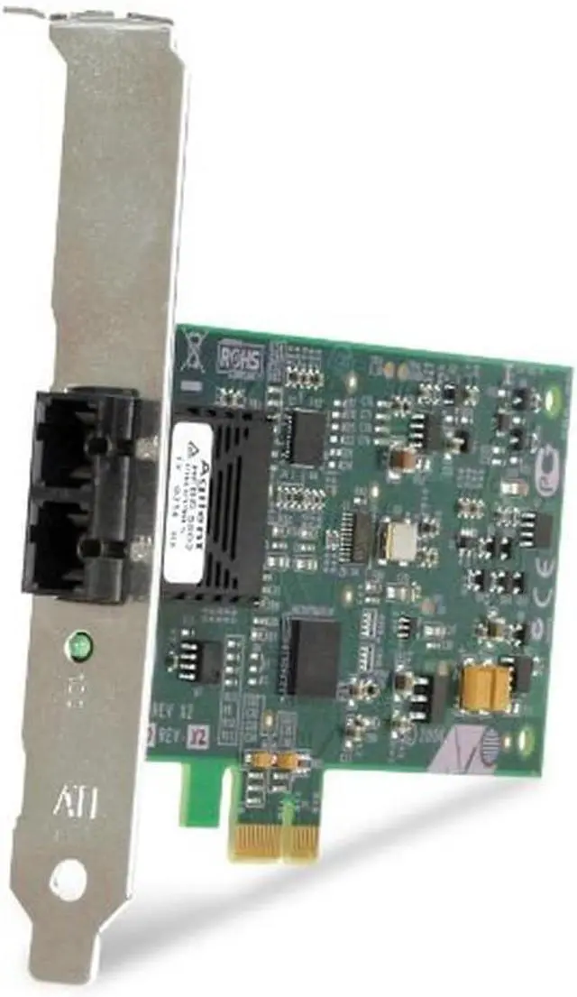 Main image of Allied Telesis AT-2711FX Fast Ethernet Fiber Network Interface Card - PCI Express - 1 x ST 100Base-FX - 100Mbps Fast Ethernet - Fiber