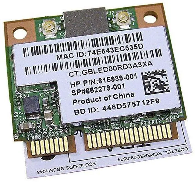 Main image of HP 802.11 b-g-n WLAN Combo Bluteooth 2.1 615939-001