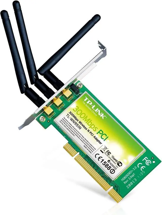 Main image of TP-Link N300 Wireless Advanced PCI Adapter (TL-WN951N)