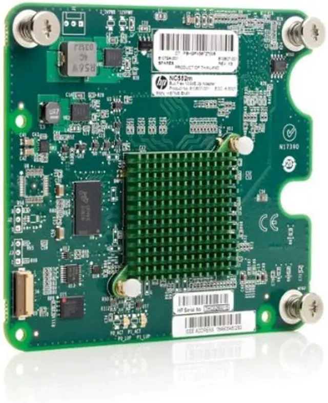 Alt view image 2 of 2 - HP NC552m 10GbE 2-Port Flex-10 Ethernet Adapter 610609-B21