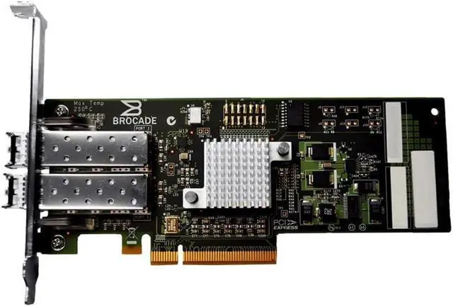 Main image of Brocade 425 4G Dual Port SFP+ PCI-E 2.0 x8 Host Bus Adapter - BR-425-0010