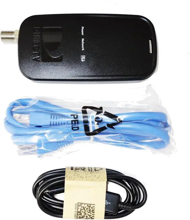 Alt view image 2 of 3 - DIRECTV Case of 48 Broadband Deca Ethernet to Coax Adapter - 3RD Generation (Each with Ethernet and USB Cables)