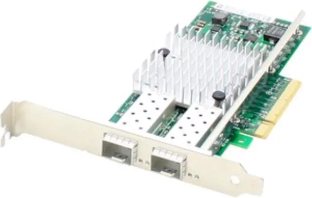 Main image of AddOn 10GBS Dual SFP+ NIC Qlogic Compat (QLE3442-CU-CK-AO)