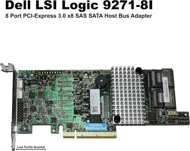 Alt view image 2 of 7 - LSI LOGIC MegaRAID SAS 9271-8i Kit Storage Controller LSI00331