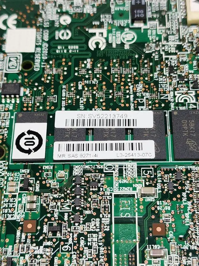 Alt view image 4 of 4 - LSI LOGIC MegaRAID SAS 9271-4i Storage Controller LSI00328