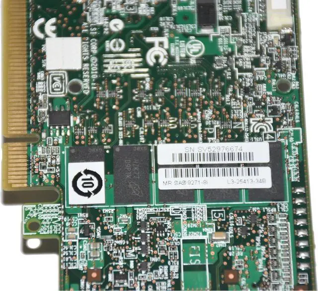 Alt view image 7 of 7 - LSI LOGIC MegaRAID SAS 9271-8i Kit Storage Controller LSI00331
