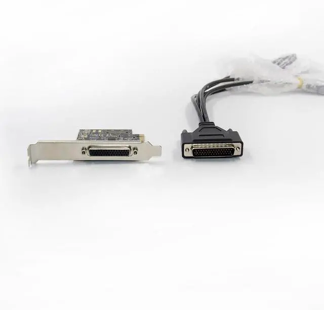 Alt view image 3 of 3 - X-MEDIA XM-PEX-4S PCI-E 4-Port DB9 Serial/RS232 PCI Express (PCIe x1) Controller Card with Break-Out Cable | ASIX AX99100 Chipset | 16C450/16C550/16C650/16C750/16C950 UART