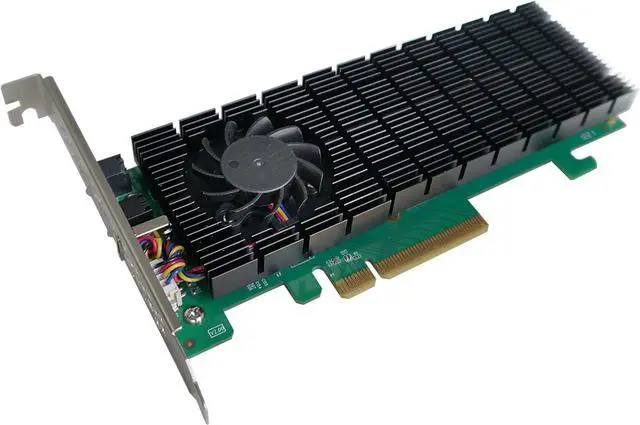 Main image of Highpoint Technologies 2-Port M.2 SSD6202A NVMe Boot RAID Controller for VMware ESXi & Virtualization Systems, Green
