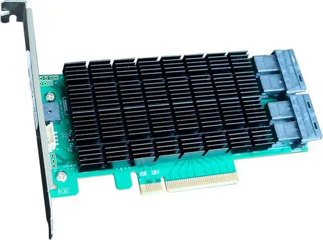 Main image of Highpoint Rocket 720L 16-Port 12Gb/s PCIe 3.0 x8 SAS/SATA HBA Controller