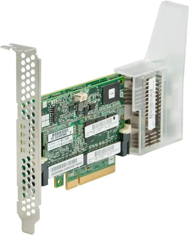 Main image of HEWLETT PACKARD HPE Storage Controller - Plug-in Card - Low Profile Components 726821-B21