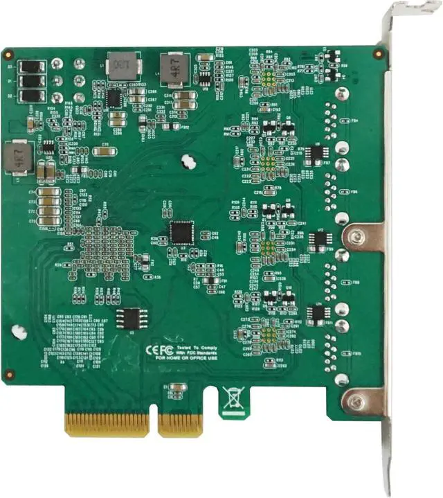 Alt view image 4 of 4 - Highpoint Technologies Highpoint RocketU 1144F PCIe 3.0 x4 Dedicated 4X 5Gb/s Port USB-A 3.2 Controller