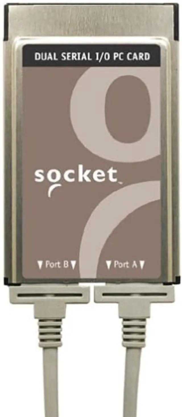 Main image of Socket Comm D-I/O Ruggedized Dual Serial Port PC Card PCMCIA