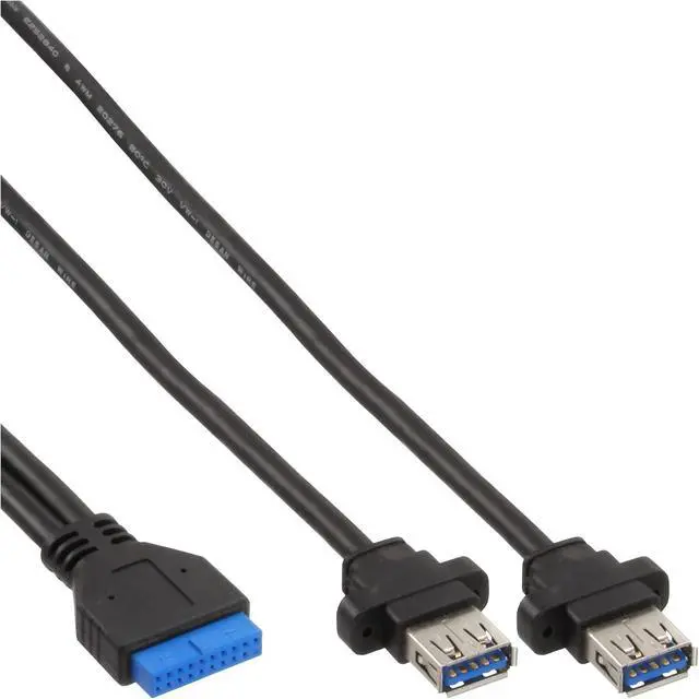 Alt view image 2 of 6 - InLine 66905 Mini-PCIe Card (4 x USB 3.0)
