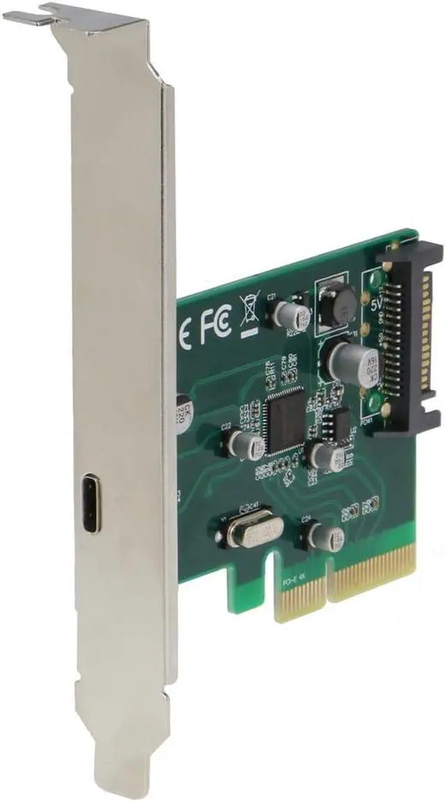 Alt view image 3 of 4 - SEDNA - PCIE USB 3.1 1 Port Type C Adapter (10 Gbps)