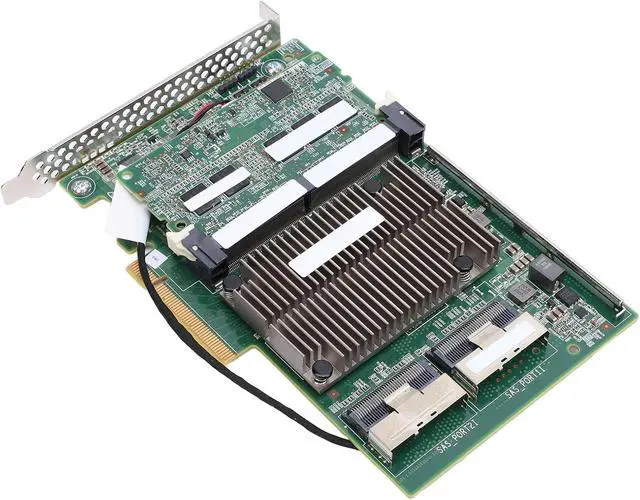 Alt view image 3 of 7 - Qiilu Controller Card 4GB PCIe X8 Ports Array Card for P840 Array