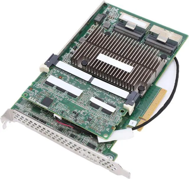Alt view image 4 of 7 - Qiilu Controller Card 4GB PCIe X8 Ports Array Card for P840 Array