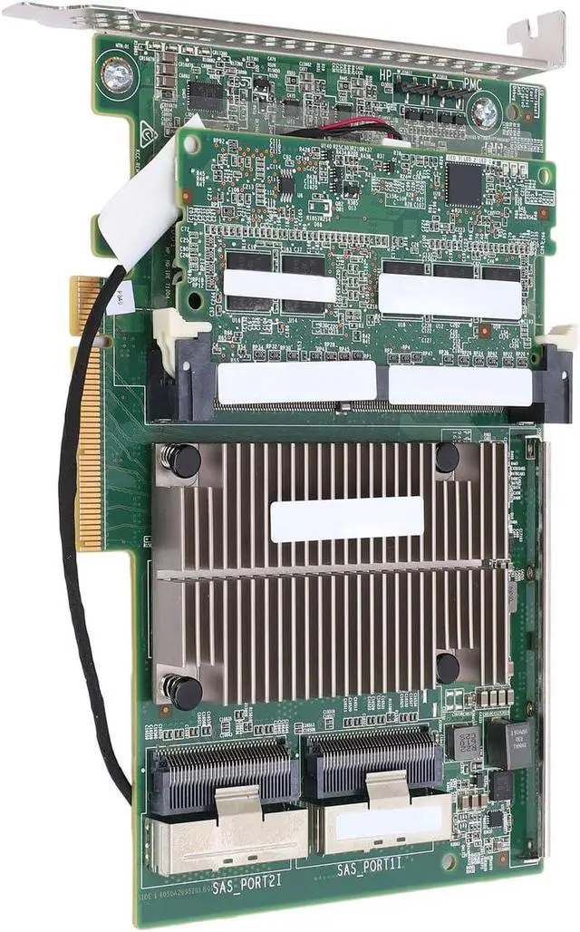 Alt view image 6 of 7 - Qiilu Controller Card 4GB PCIe X8 Ports Array Card for P840 Array