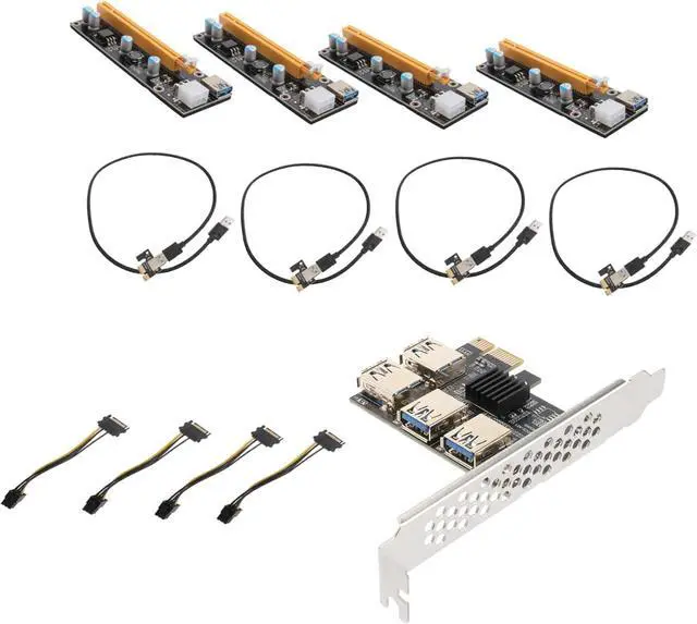 Main image of NUOBESTY Pci E to Port USB Extender Adapter Card with Pin Connectors High Performance Pci E USB Hub for Computer Accessories Stable Easy to Install Expansion