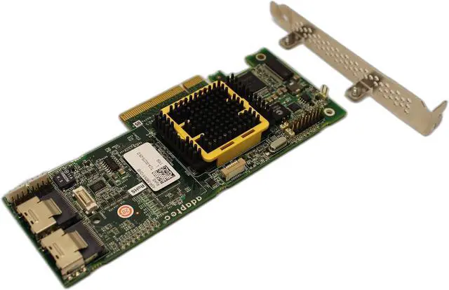Main image of Adaptec 2244300-R 5805 8-Channel SATA/SAS 512MB PCI-Express LP 8 Internal RAID Controller