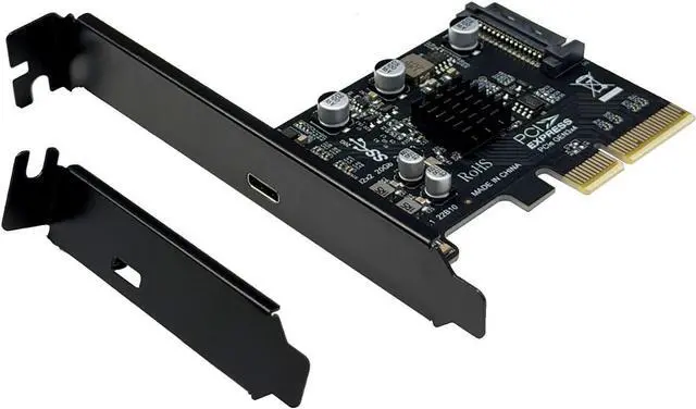 Main image of PCIe USB Expansion Card, USB C PCIe Card 20Gbps USB 3.2 Gen 2x2 Type-C PCIe 3.0 x4 Adapter for Desktop PC