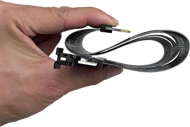 Alt view image 6 of 7 - PCIe 5.0 X16 64GB/s Extension Cable 180-degree Parallel GPU Adapter Graphics Card GEN5 High Speed Cable 16AB5 for Computer Server Host (10CM)