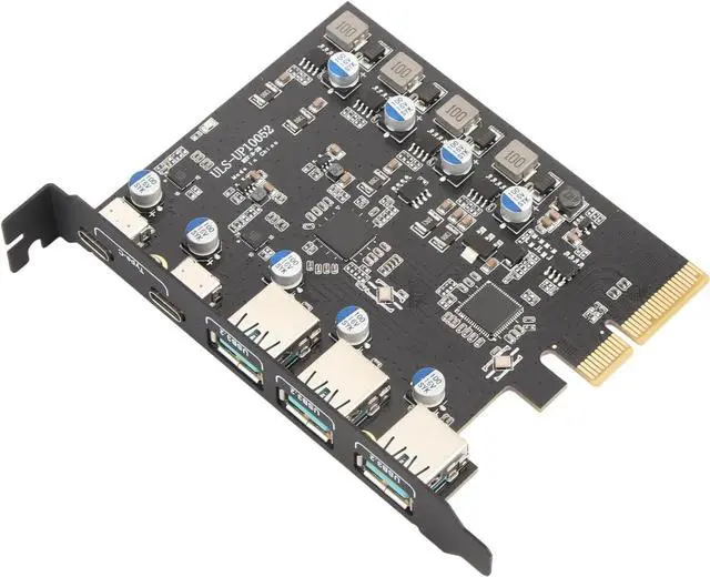 Main image of High Speed USB3.2 Gen2 PCIE to Type C Expansion Card, PCI Express Adapter Card for 7 8 10, Easy Plug and Play