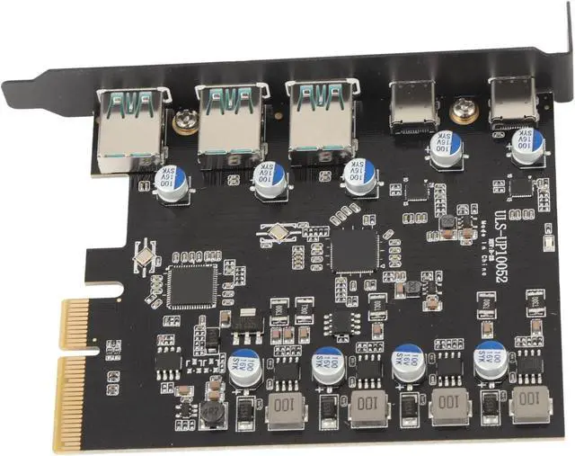Alt view image 3 of 7 - High Speed USB3.2 Gen2 PCIE to Type C Expansion Card, PCI Express Adapter Card for 7 8 10, Easy Plug and Play